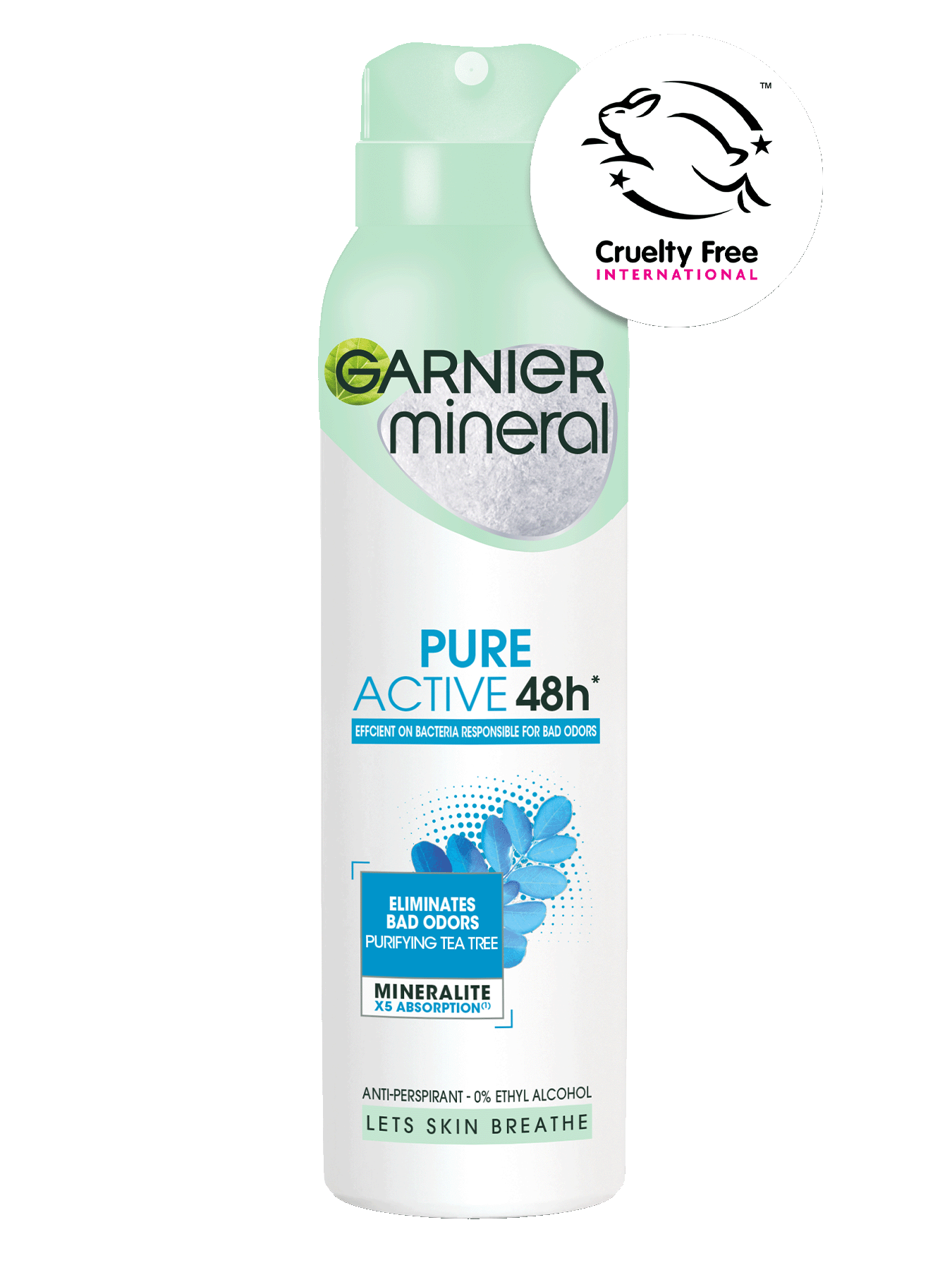 Dezodorant Garnier Pure Active 48h Women Spray